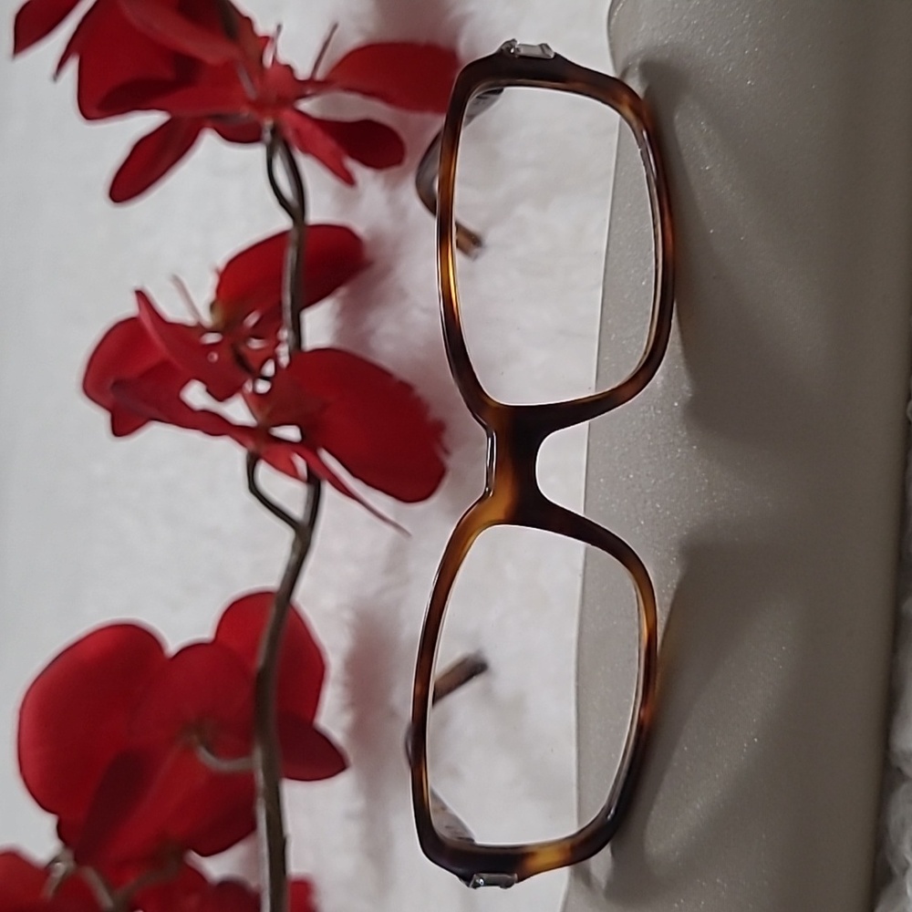 Versace Frames Vintage Eyeglasses Frames Tortoise… - image 1